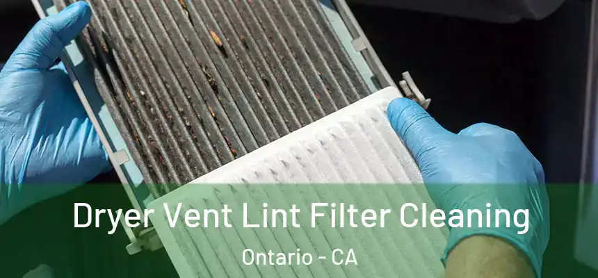  Dryer Vent Lint Filter Cleaning Ontario - CA